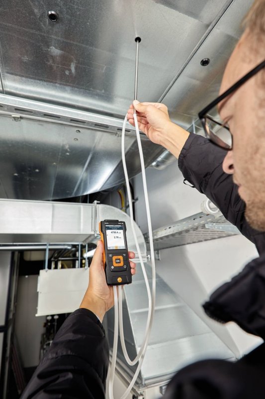 Testo 440 dP - Prístroj na meranie klimatických veličín s diferenčným tlakom